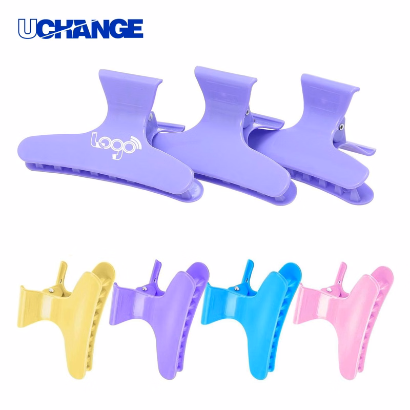 Hair Colored Sectioning Clips Set for Styling Use