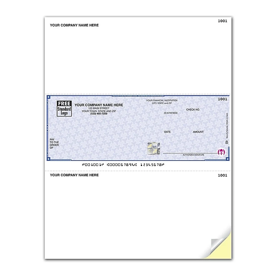 High security laser multipurpose middle check 1