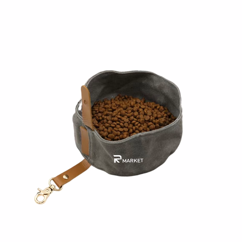 Packable Canvas Pet Bowl