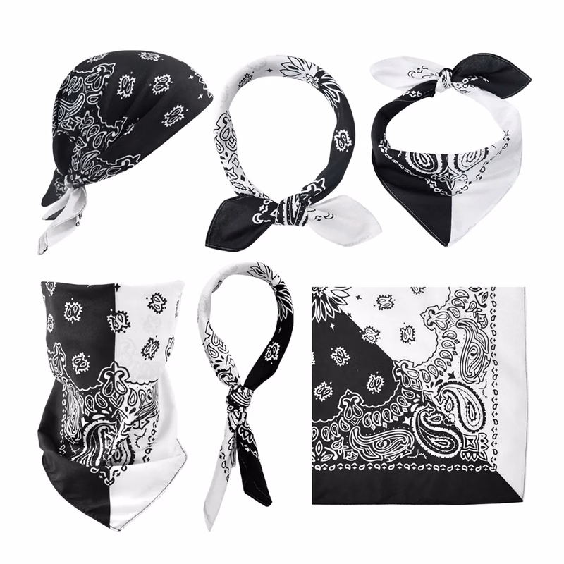 Polyeste Sports Kerchief Square Bandana