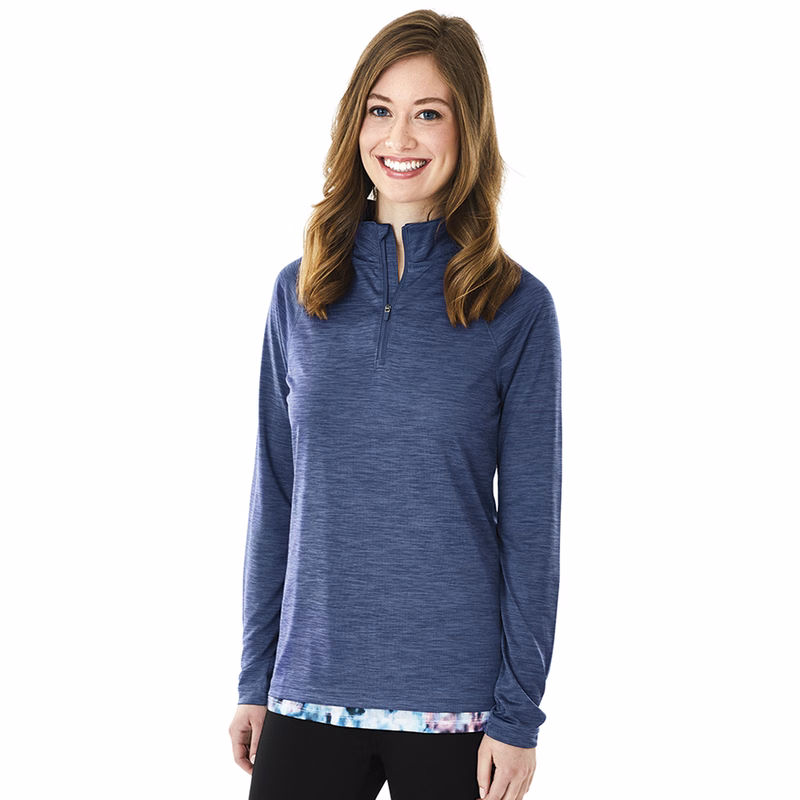 Women's Space Dye Performance Pullover