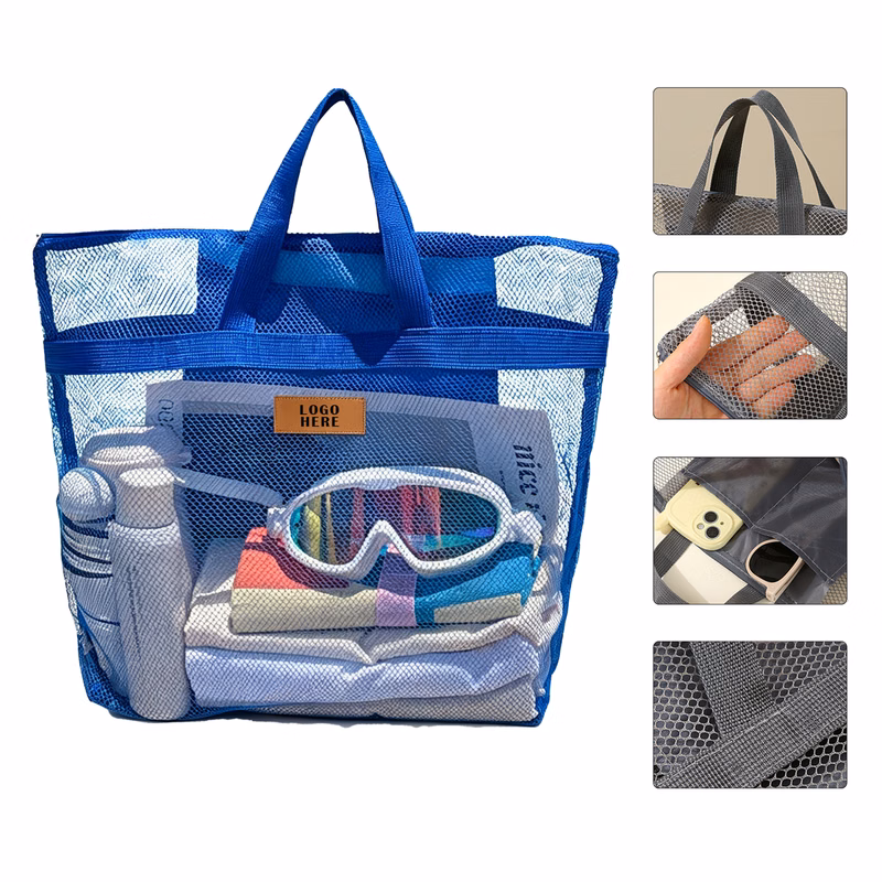 Large Breathable Mesh Travel Beach Bag