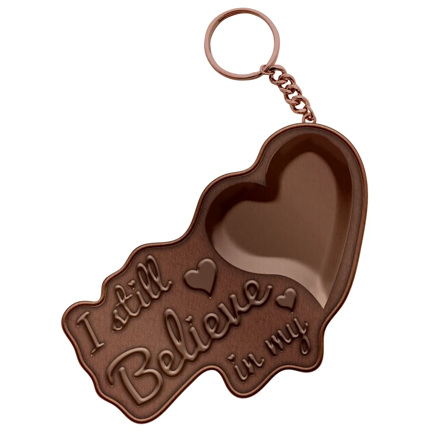 Customized Zinc Alloy Keychain with Antique Copper Plating 1