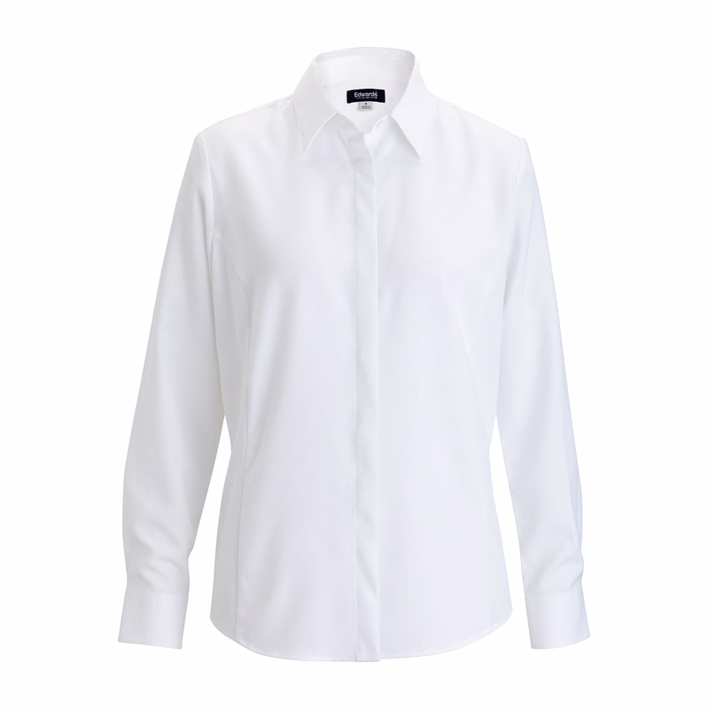 Flexbatiste Cafe Long Sleeve Ladies Shirt