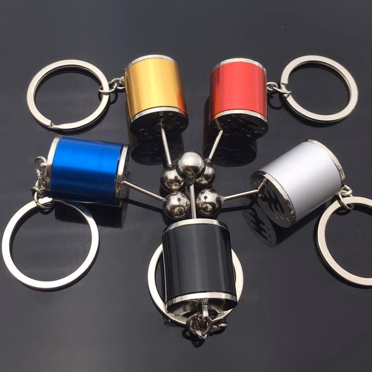 6-speed Gearshift Shape Pendant Key Chain