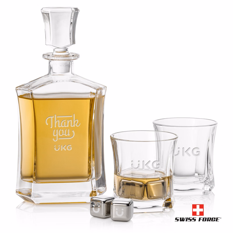 Avalon Decanter Set & Ice Cubes
