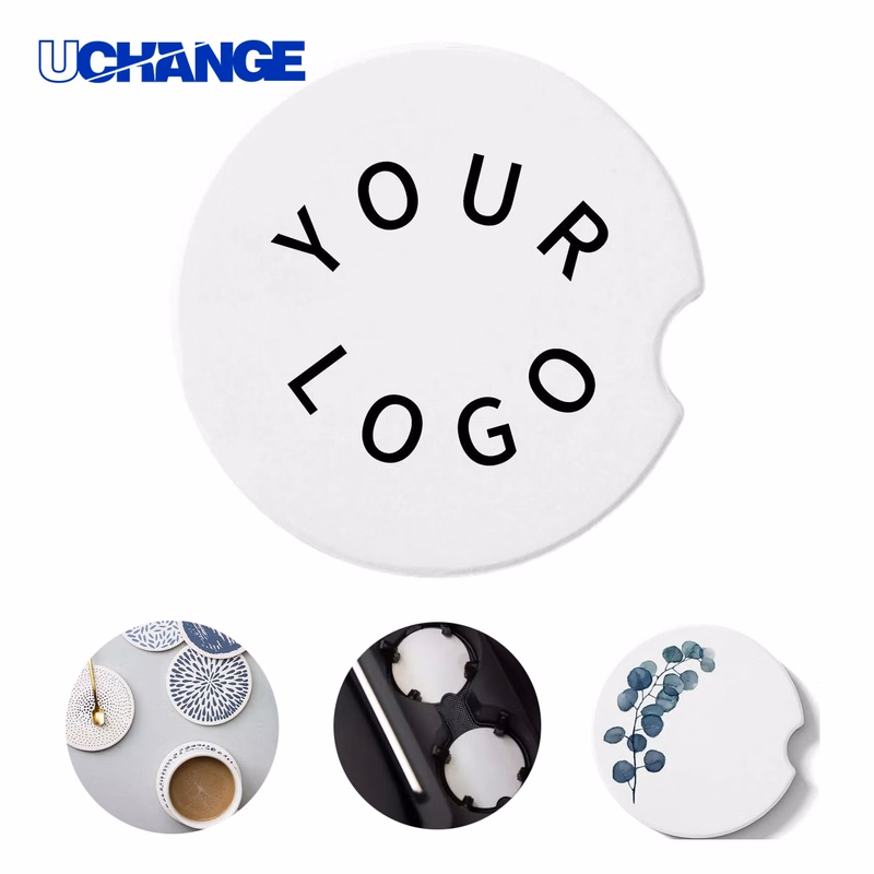 Durable Ceramic Coaster for Vehicle Use