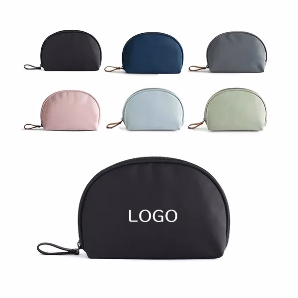 Nylon Small Travel Makeup Pouch