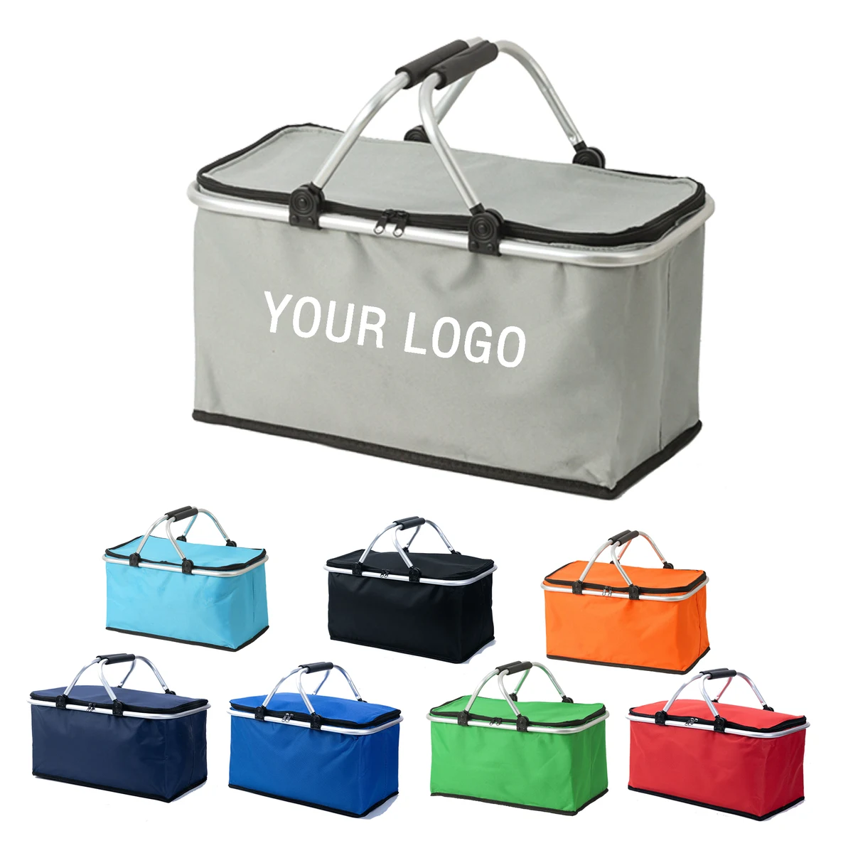 MOQ 20 PCS Portable Foldable Picnic Basket 1