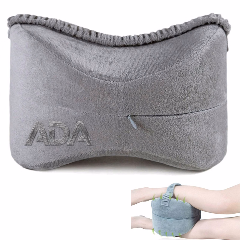 Ergonomic Memory Foam Leg Pillow Knee Support