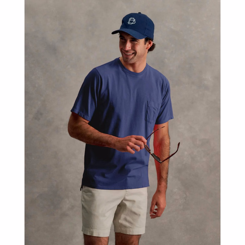 B. Draddy® Dewey Short Sleeve Pocket Tee