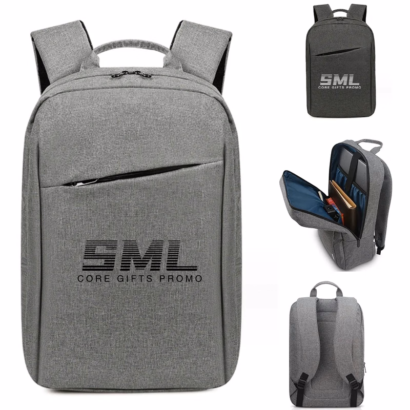 Custom Travel Business Laptop Backpack with USB ChargingPort