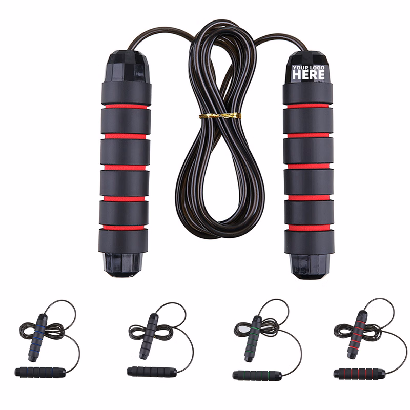 Adjustable Steel Jump Rope Workout With Foam Handles
