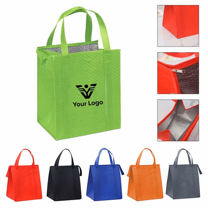 Quilted Non-Woven Cooler Tote