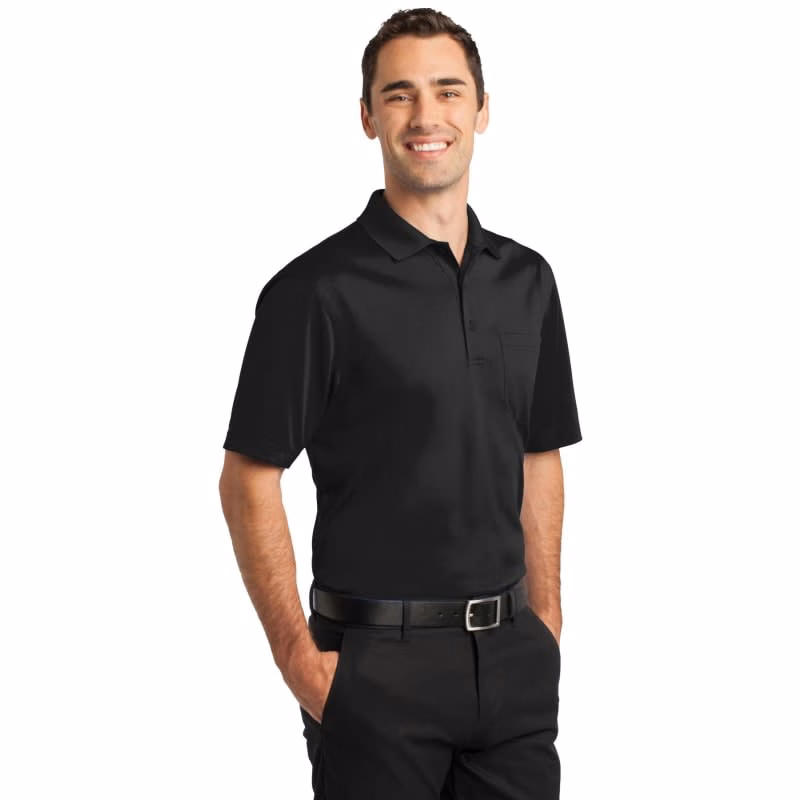 CornerStone Select Snag-Proof Pocket Polo.