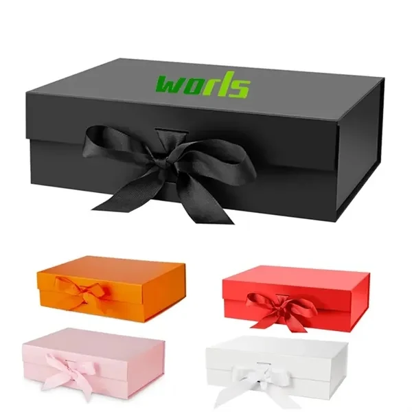 Custom 8.85 Inch Magnetic Gift Box with Lid — Premium Branded Packaging 1