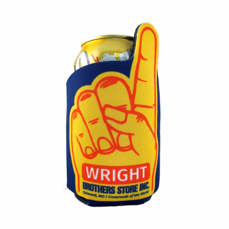 USA Made Dye Sub #1 Finger Shaped Cooler