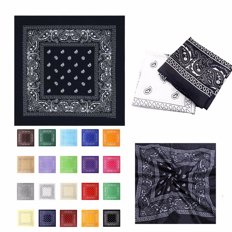 Polyester Satin Square Scarf