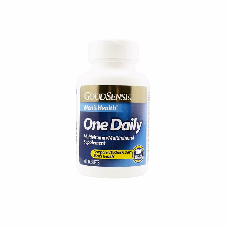 GoodSense Men's One Daily Multivitamin Tablets - 100/Bottle