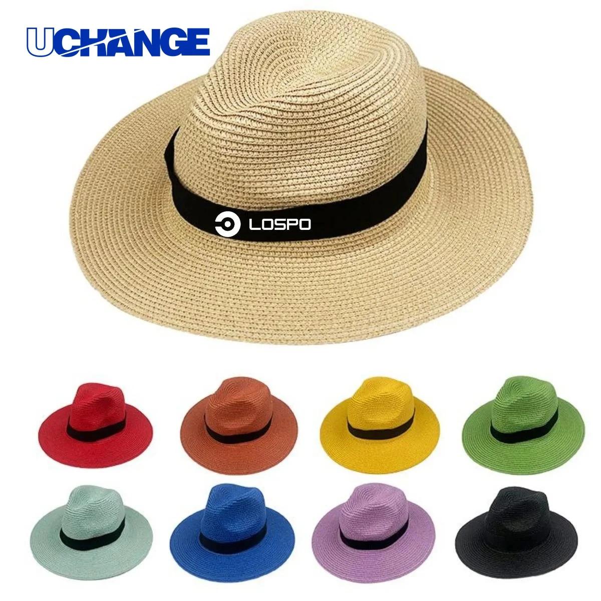 Full Color Panama Hat 1