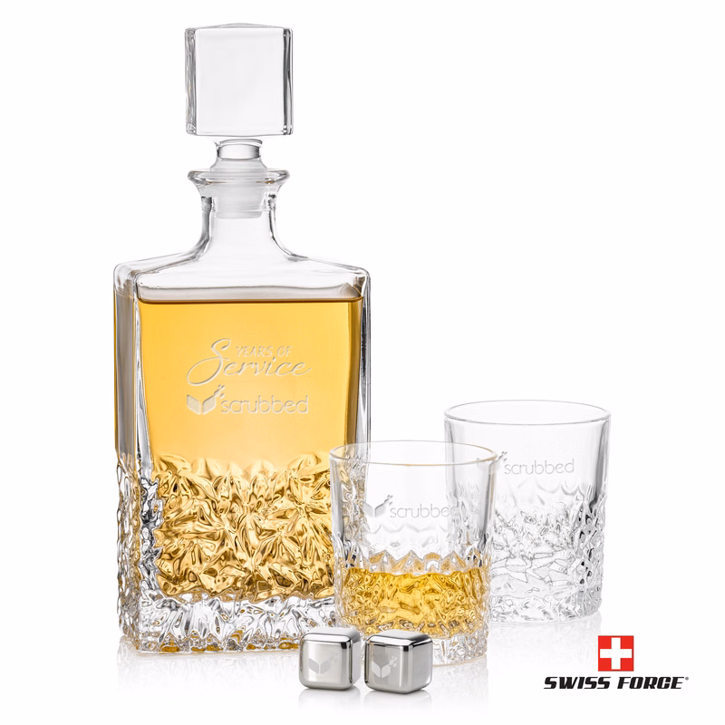 Oakham Decanter Set & Ice Cubes