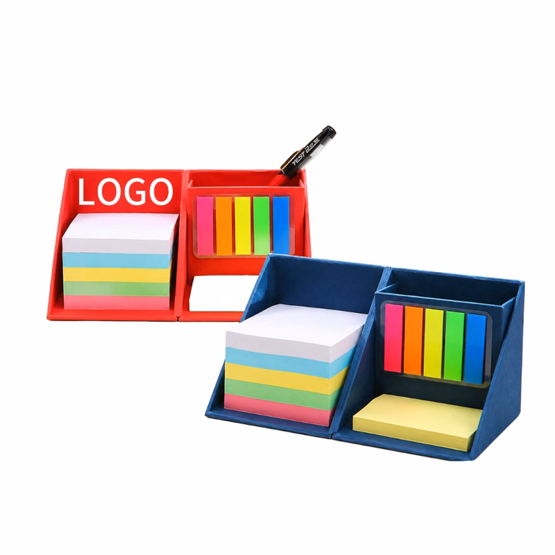 Rotating Cube Sticky Note Holder