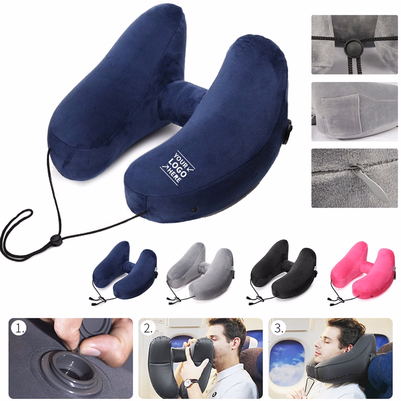 Inflatable Travel Pillow for Neck