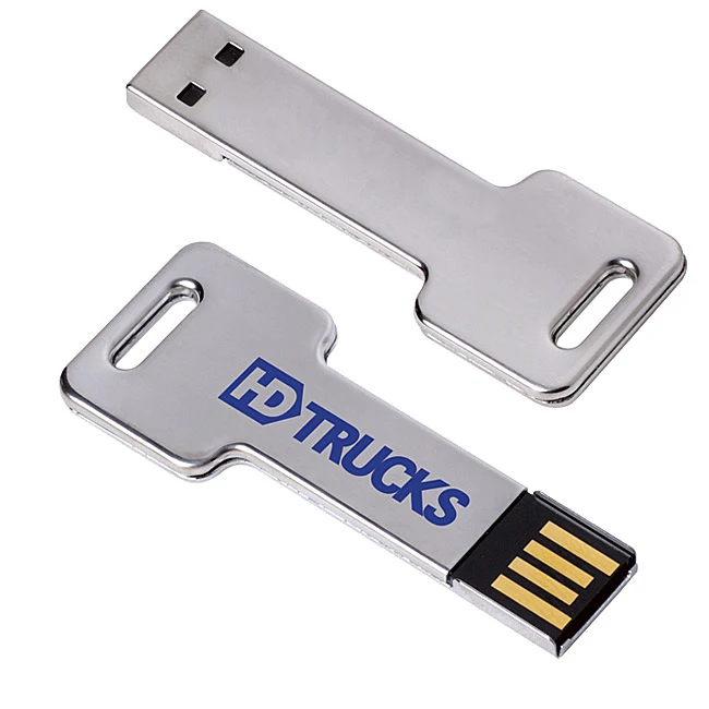 Universal Source® 2 GB Silver Key USB 2.0 Flash Drive 1