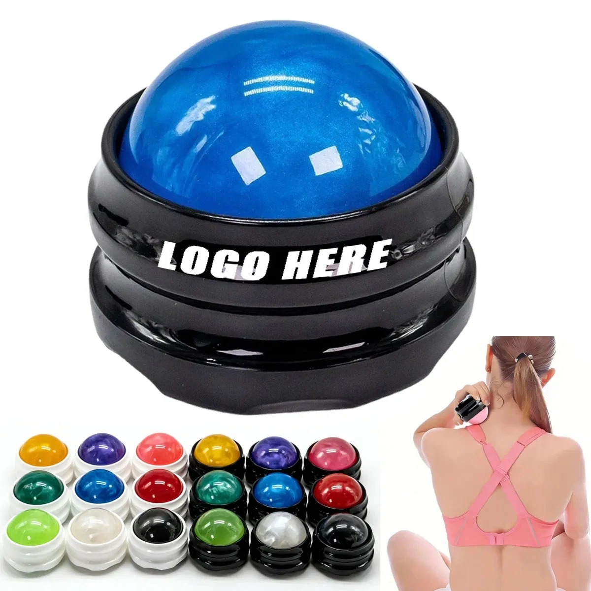 Portable Manual Massage Roller Ball 1