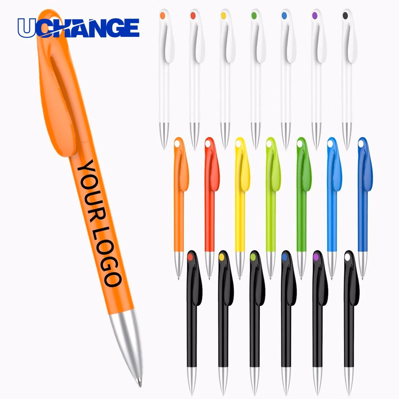 Office Ballpoint Pen with Clip