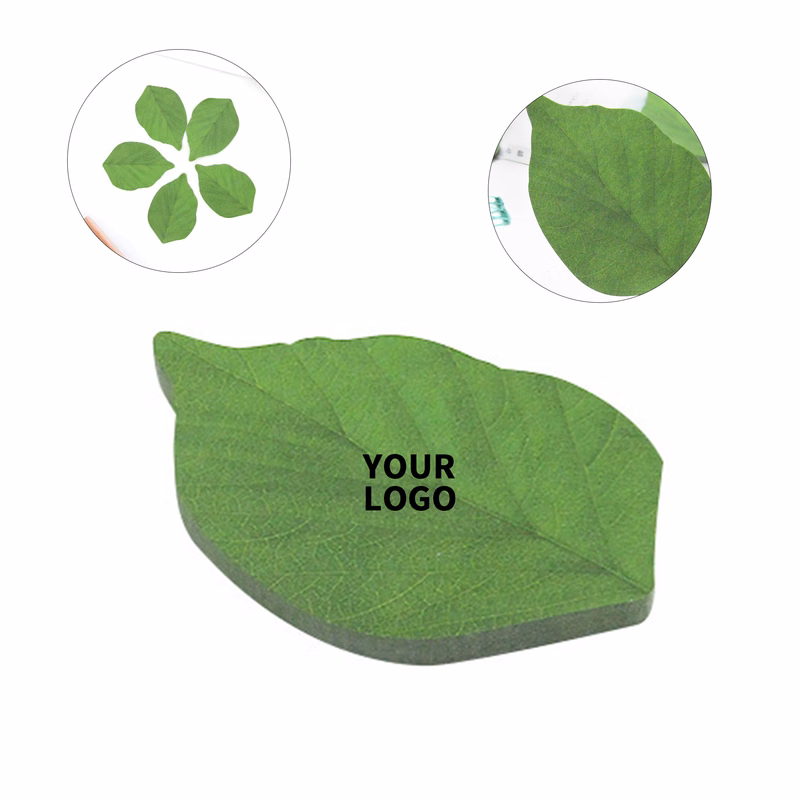Leaf Shape Sticky Note Pad 2.6" x 3.8"