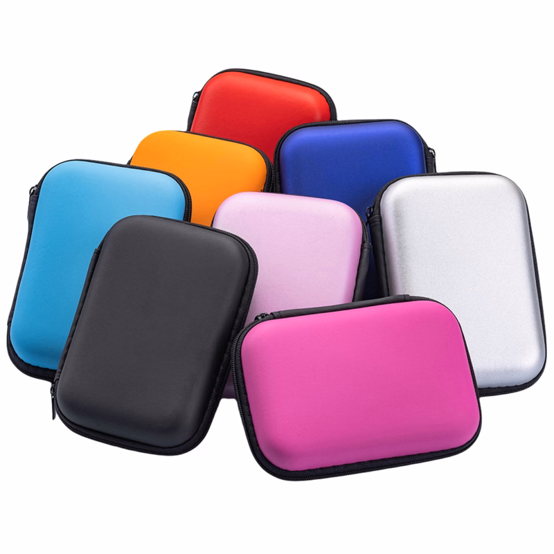 EVA Square Earphone Storage Case