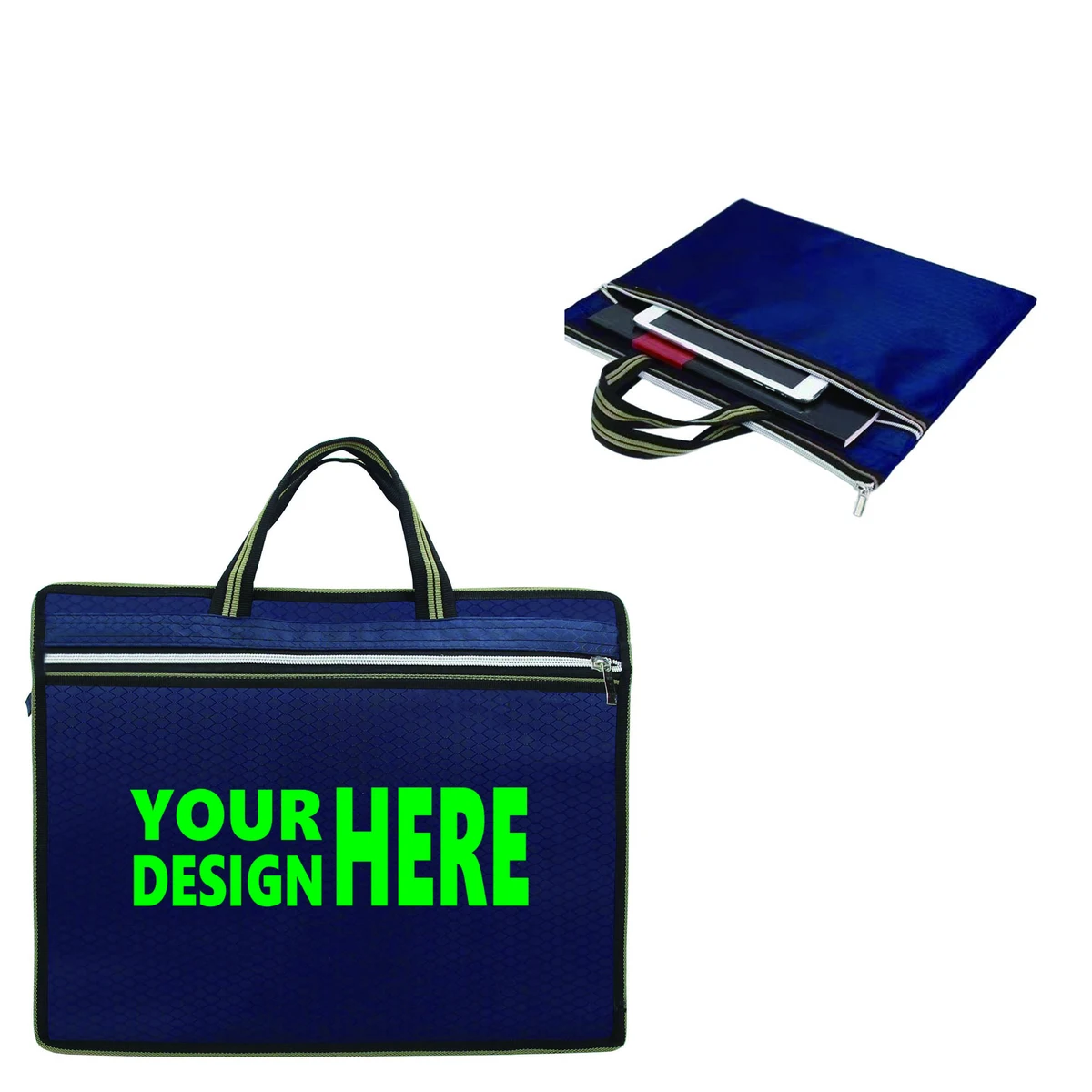 Full Color Waterproof Oxford Zipper Bag 1