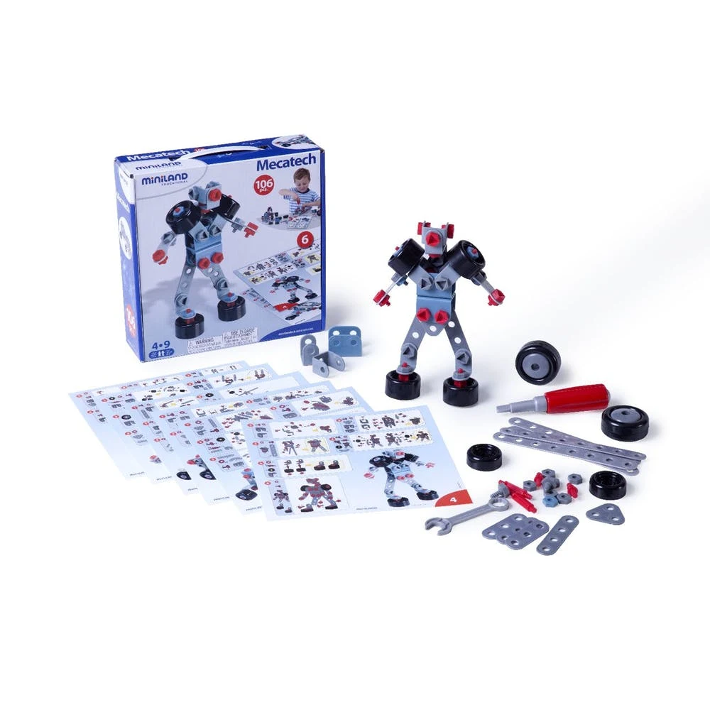 Buildable Robot Kits - 106-Piece Ages 4+ 1