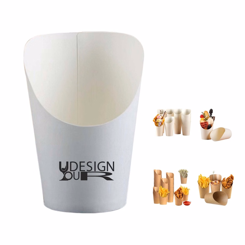 14OZ Disposable Take Out Party French Fry Boxes