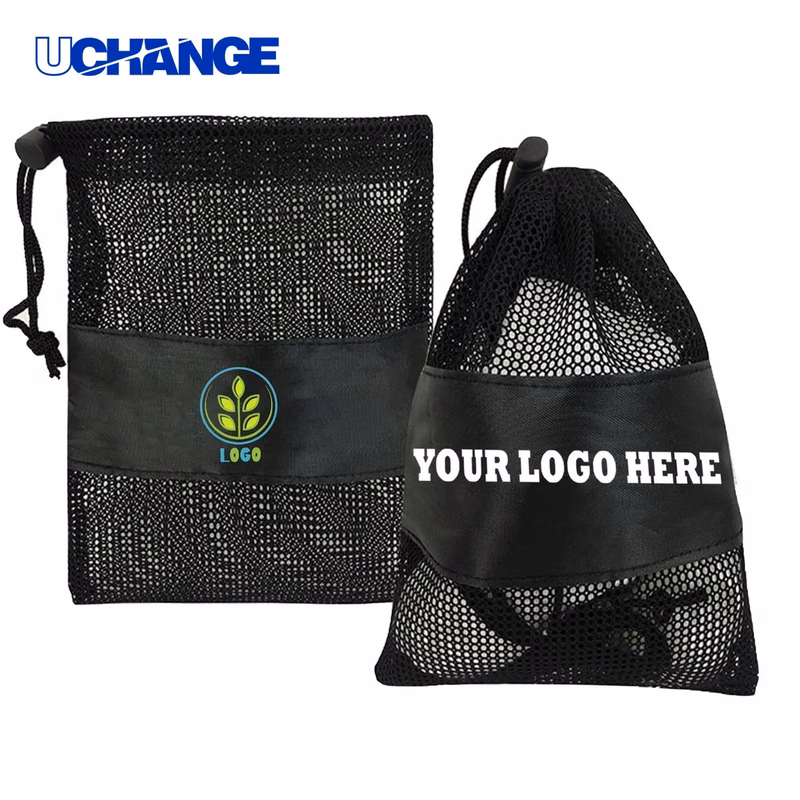 Mesh Drawstring Towel Bag Organizer 6.3" x 9.8"
