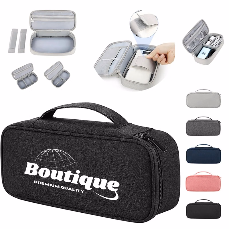 Multifunction Mobile Phone Digital Accessories Storage Bag