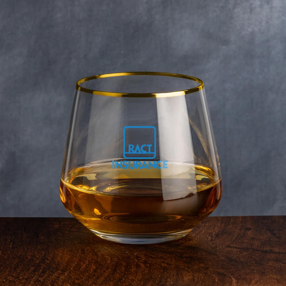 Tucson Gold Rim Whiskey Taster - Imprinted 1