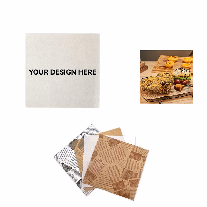 Disposable Coated Burger Paper