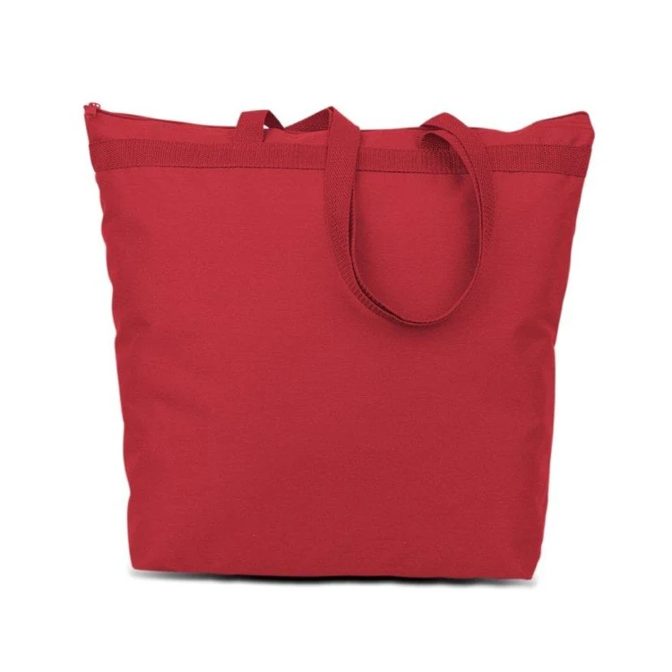 Large Zippered Tote Bag - Eco Friendly 1