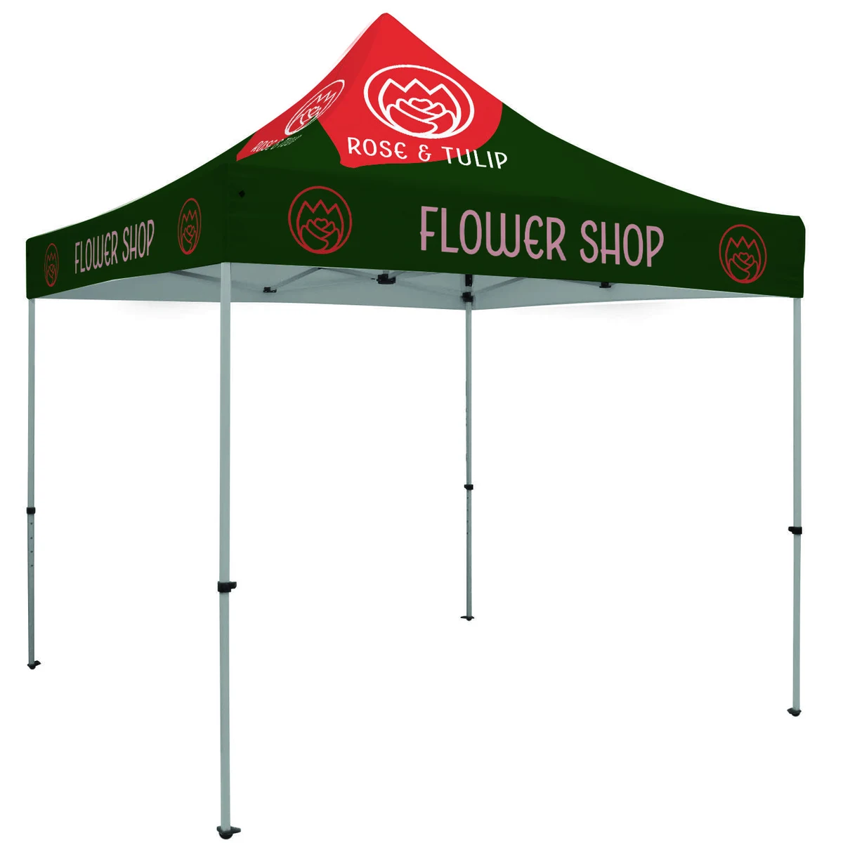 10' Premium Tent Kit (Full-Bleed Dye Sublimation) 1