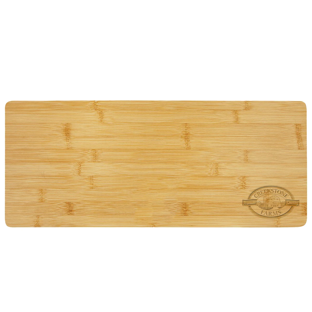 19" x 8" Bamboo Charcuterie Board 1