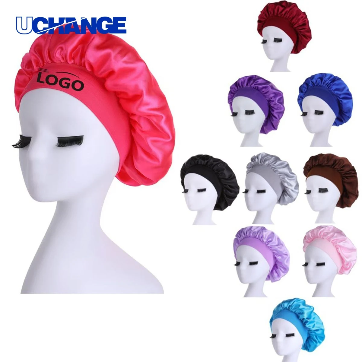 Silk Hair Bonnet Cap 1