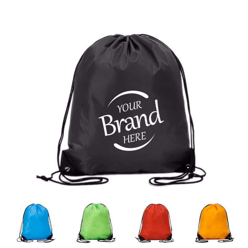 Colorful Drawstring Non-Woven Bag