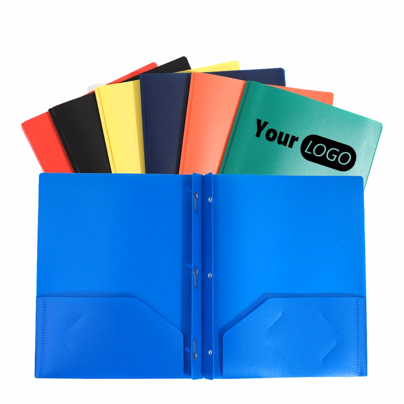 Heavy Duty Plastic Folders with Pockets