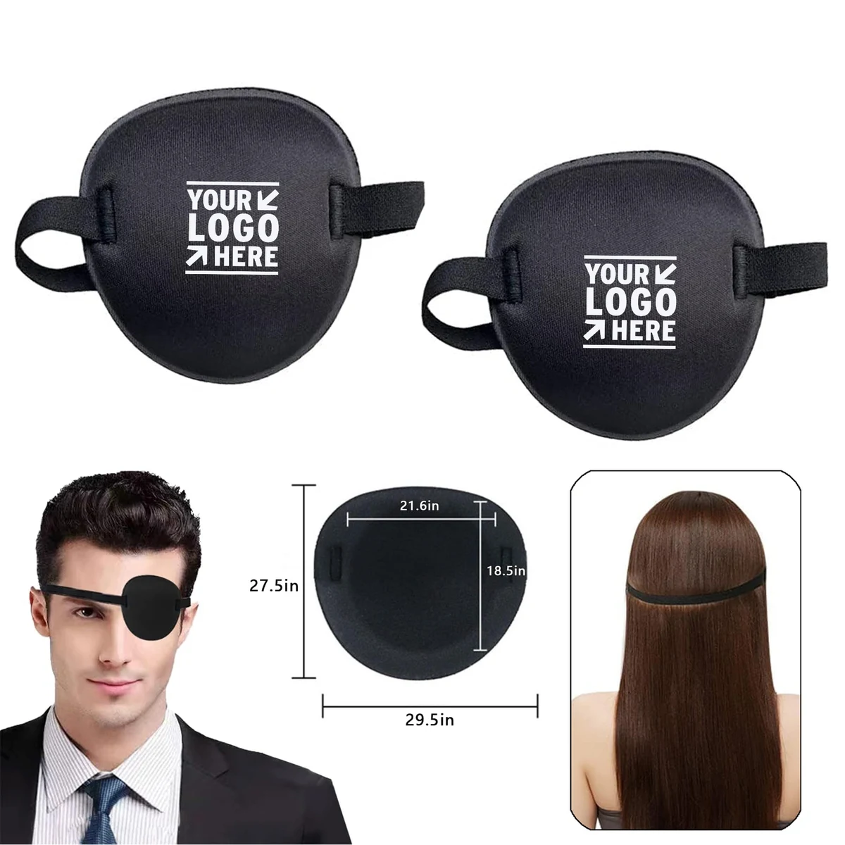 Adjustable Lazy Glass Amblyopia Adults Kids Eye Patch 1