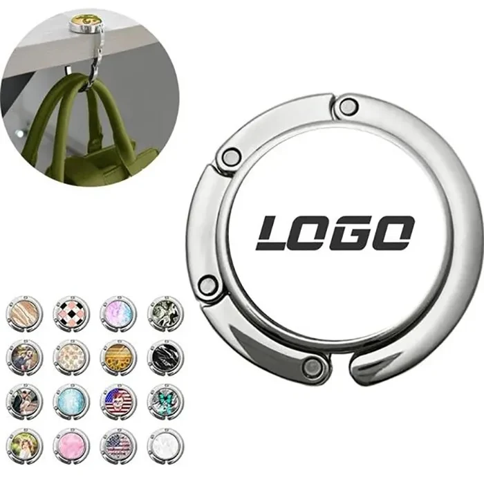 Portable Folding Handbag Hooks Holder 1