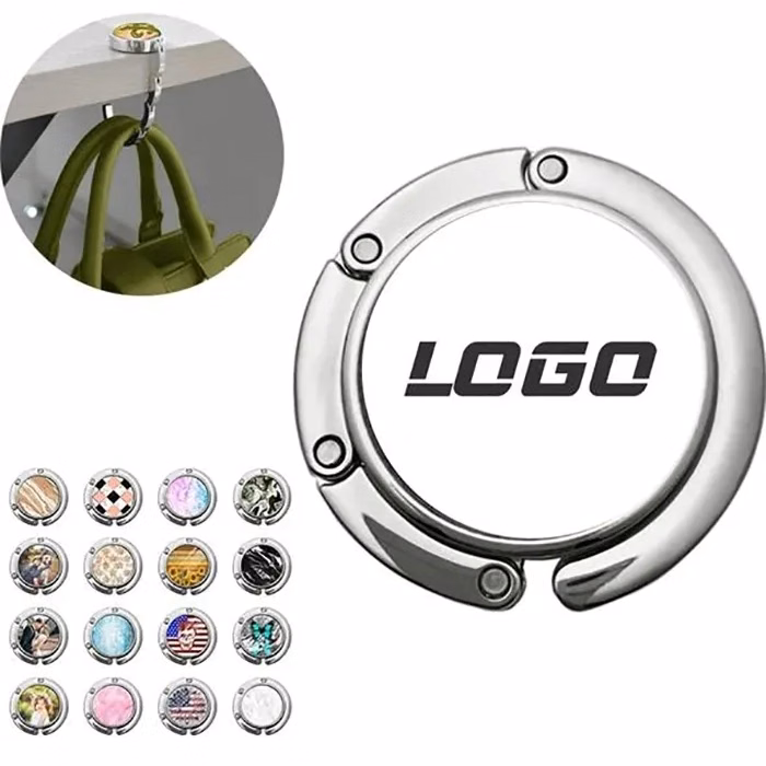Portable Folding Handbag Hooks Holder