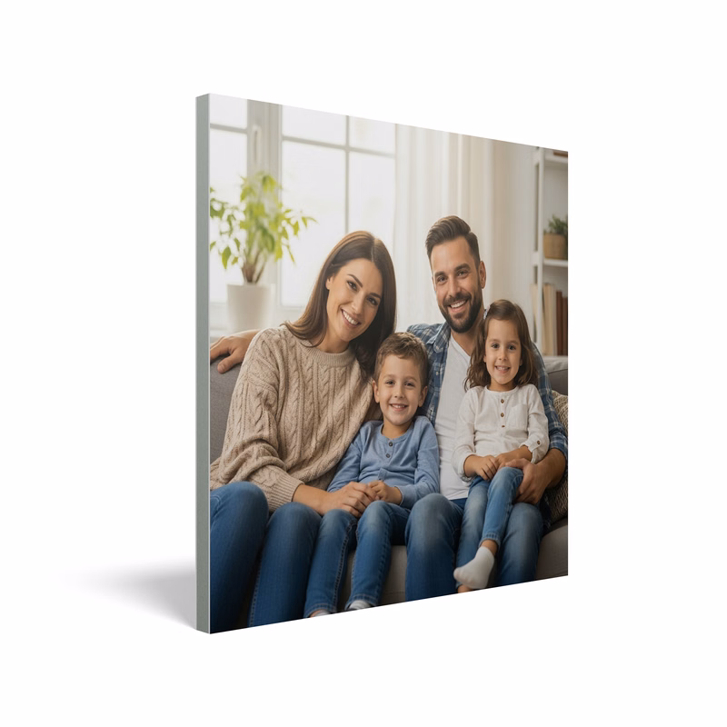Custom MIXPIX® Photo Tiles – Personalized Wall Art with Magnetic Mounting for Creative Displays