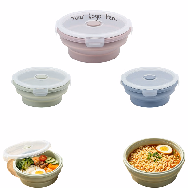 Collapsible Silicone Outdoor Picnic Box